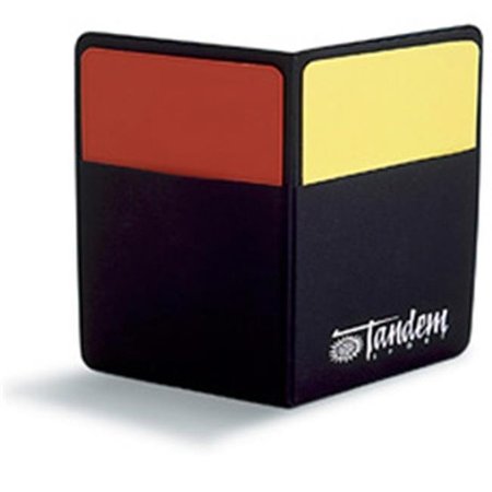 TANDEM SPORT Tandem Sport TSCARDS Penalty Cards with These Red and Yellow Cards TSCARDS